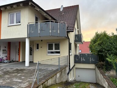 Doppelhaushälfte zur Miete 1.850 € 7 Zimmer 180 m² 254 m² Grundstück frei ab sofort Am Steinbruch 34 Biebelried Biebelried 97318