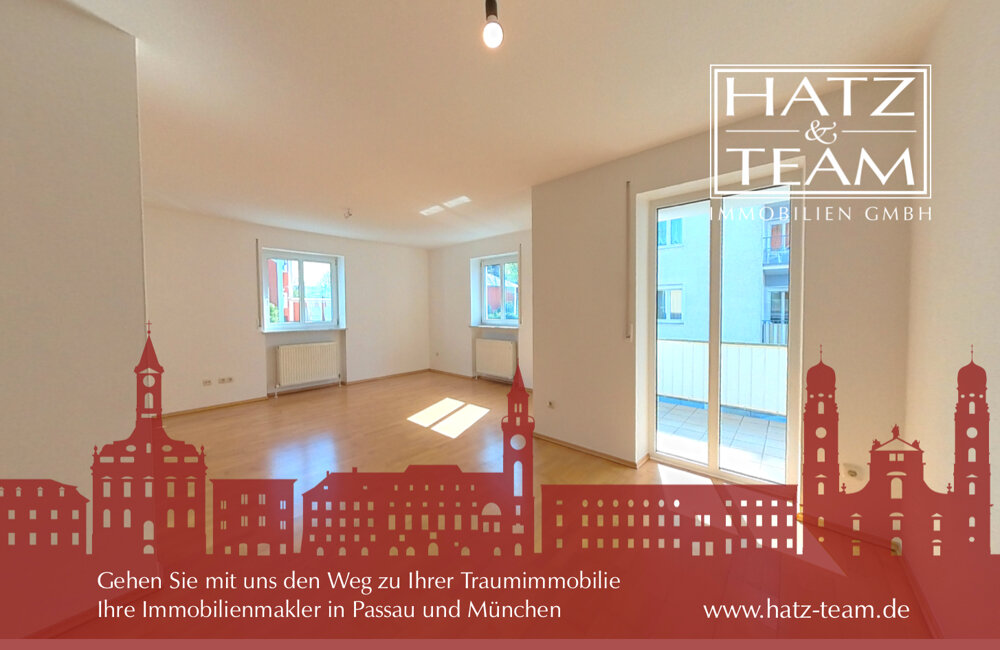 Wohnung zum Kauf 288.000 € 2,5 Zimmer 82,8 m² 1. Geschoss Haidenhof Nord Passau 94032