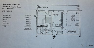 Wohnung zum Kauf 350.000 € 2 Zimmer 65 m² Neuperlach München 81735