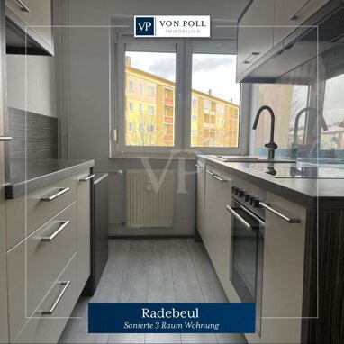 Wohnung zur Miete 551 € 3 Zimmer 58 m² 3. Geschoss Radebeul 01445