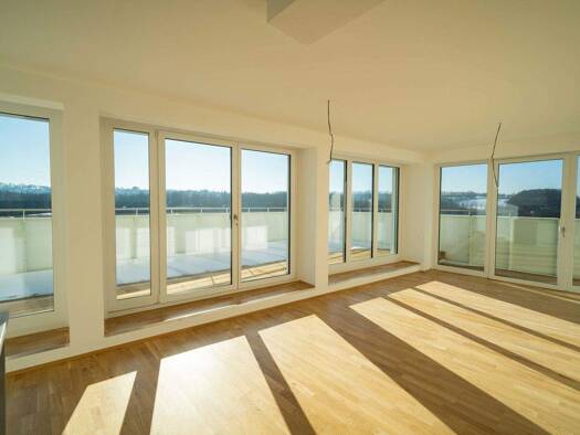 Wohnung zur Miete - Erstbezug 1.517 € 3 Zimmer 94,9 m² 7. Geschoss Dr.-Gessler-Straße 2 Großprüfening-Dechbetten-Königswiesen Regensburg 93051