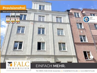 Wohnung zum Kauf provisionsfrei 45.000 € 2 Zimmer 49,3 m² 2. Geschoss Hammervorstadt Plauen 08523