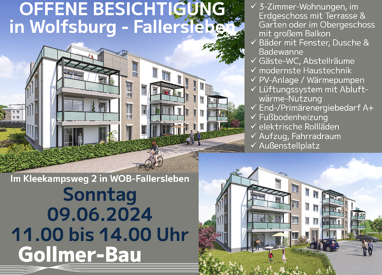 Wohnung zum Kauf 389.700 € 3 Zimmer 109,3 m² Erdgeschoss Kleekampsweg 2 Fallersleben Wolfsburg 38442