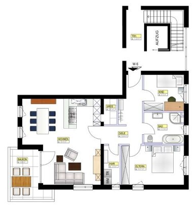Wohnung zum Kauf Provisionsfrei 394.200 € 3 Zimmer 88 m² 1. Geschoss Am Sportplatz 8 Bellenberg 89287