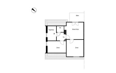 Wohnung zur Miete 275 € 2 Zimmer 50 m² Am Hellen Hahn 9 Rahmede Altena 58762
