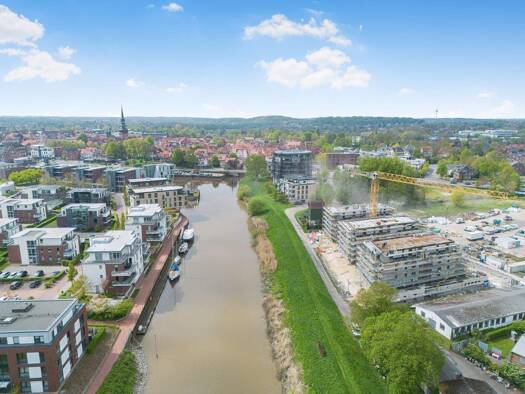 Terrassenwohnung zur Miete - Erstbezug 1.516 € 3 Zimmer 101 m² 1. Geschoss frei ab sofort Harschenflether Weg 10a Stade 21682