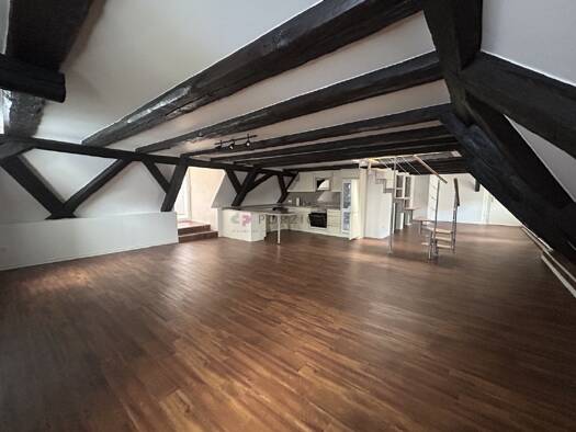 Wohnung zur Miete 1.100 € 3 Zimmer 110 m² Dachgeschoss Lange Straße 36 Ribnitz Ribnitz-Damgarten 18311