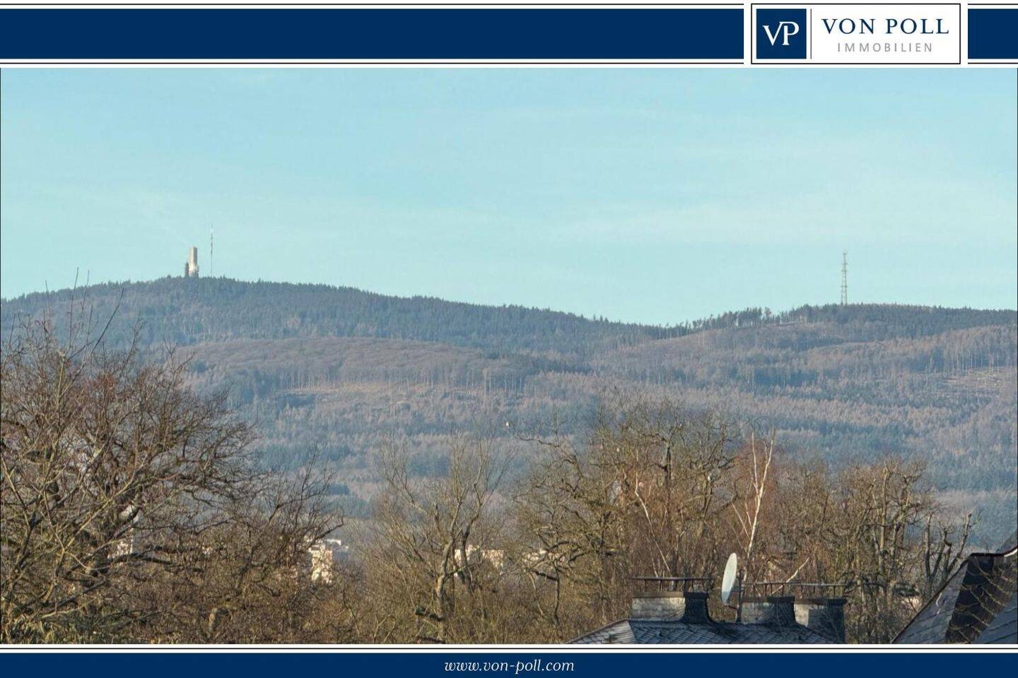 VON POLL - BAD HOMBURG: Wohnetage in bester Hardtwaldtlage