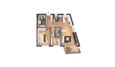 Wohnung zum Kauf Provisionsfrei 621.500 € 3 Zimmer 68,5 m² 1. Geschoss Kranebitterbodenweg 2 Hötting Innsbruck 6020