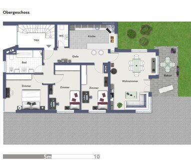 Wohnung zum Kauf 485.000 € 4,5 Zimmer 109 m² 1. Geschoss Deizisau 73779