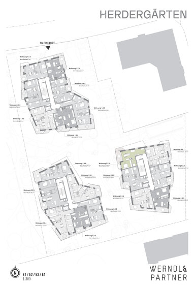 Wohnung zum Kauf provisionsfrei 480.000 € 2 Zimmer 66 m² 3. Geschoss Herderstraße 4, 6, 8 Rosenheim 83024