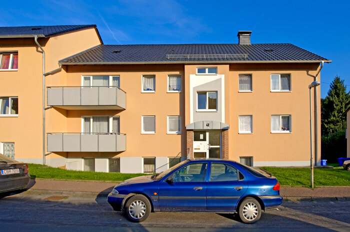 Wohnung zur Miete 419 € 4 Zimmer 70,1 m²<br/>Wohnfläche Erdgeschoss<br/>Geschoss Danziger Straße 44 Beverungen Beverungen 37688