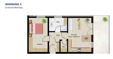 Wohnung zum Kauf 2,5 Zimmer 62,4 m² Creglingen Creglingen 97993