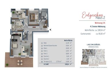 Wohnung zum Kauf Provisionsfrei 949.000 € 4 Zimmer 108,5 m² Erdgeschoss Bürgermeister-Krug-Weg 1 + 3 Olching Olching 82140