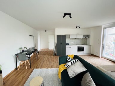 Terrassenwohnung zur Miete 659 € 1 Zimmer 42,5 m² EG frei ab sofort Am historischen Lokschuppen 16 Stadtpark / Stadtgrenze 20 Fürth 90762