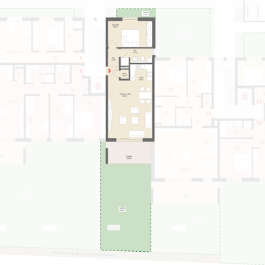 Wohnung zum Kauf Provisionsfrei 382.000 € 2 Zimmer 69,1 m² Erdgeschoss Kanderweg Binzen 79589