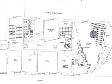 Bürogebäude zur Miete 1.500 € 6 Zimmer 150 m² Bürofläche teilbar von 9 m² bis 40 m² Sinzelstraße 2 Moosbürg Weiden in der Oberpfalz 92637