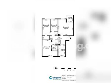 Wohnung zur Miete Tauschwohnung 577 € 4 Zimmer 89 m² Britz Berlin 12353