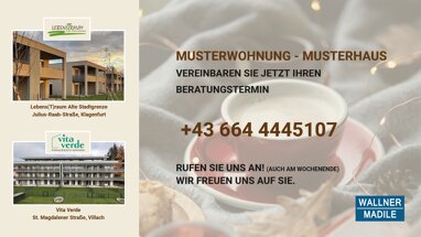 Apartment zum Kauf Provisionsfrei 279.000 € 2 Zimmer 55,6 m² St. Magdalener Straße 25 Seebach-Wasenboden Villach(Stadt) 9500