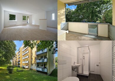 Wohnung zur Miete 386 € 3 Zimmer 69,5 m² 3. Geschoss Am Mühlteich 15 Freiberg Freiberg 09599