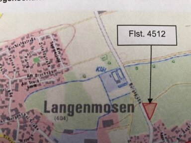 Grundstück zum Kauf provisionsfrei Langenmosen Langenmosen 86571