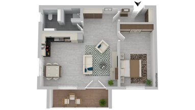 Wohnung zum Kauf 199.000 € 2 Zimmer 61 m² -1. Geschoss Dierdorf Dierdorf 56269