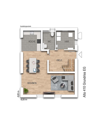 Einfamilienhaus zum Kauf Provisionsfrei 546.360 € 4 Zimmer 107 m² 670 m² Grundstück Kaltenkirchen 24568