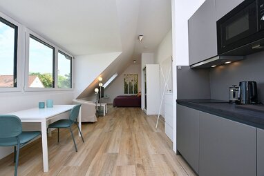 Wohnung zur Miete Wohnen auf Zeit 1.340 € 1 Zimmer 30 m² frei ab 01.10.2024 Möhringen - Mitte Stuttgart 70597