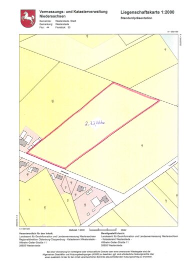 Landwirtschaftliche Fläche zum Kauf 140.000 € Westerstederfeld Westerstede 26655