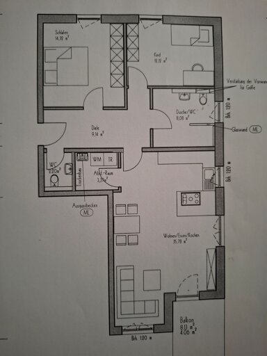 Wohnung zur Miete 1.010 € 3 Zimmer 89 m² 2. Geschoss Hillesheim Hillesheim 54576