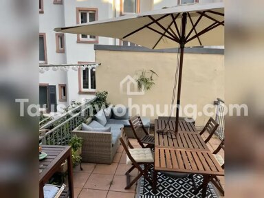 Terrassenwohnung zur Miete Tauschwohnung 1.200 € 2,5 Zimmer 80 m² 1. Geschoss Bornheim Frankfurt am Main 60385