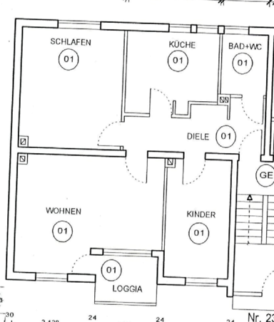 Wohnung zum Kauf provisionsfrei 222.000 € 3 Zimmer 77,3 m² EG Auf dem Streitacker 23 Gremberghoven Köln 51148