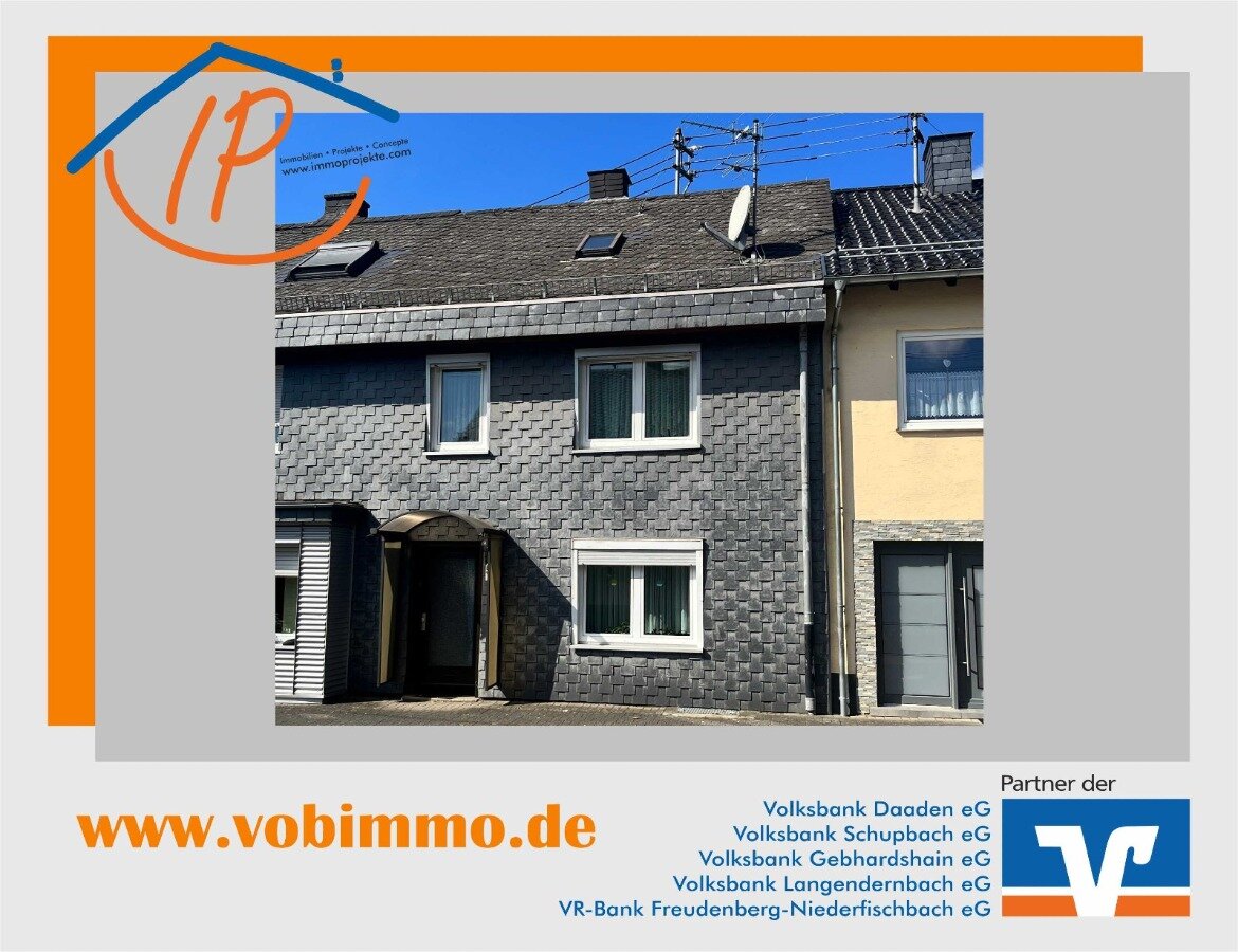 Reihenmittelhaus zum Kauf 139.000 € 5 Zimmer 150 m²<br/>Wohnfläche 217 m²<br/>Grundstück Herdorf Herdorf 57562