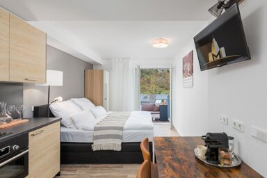 Wohnung zur Miete Wohnen auf Zeit 1.402 € 1 Zimmer 24 m² frei ab 10.10.2024 Ezanvillestraße Ziegelhausen - Ost Heidelberg 69118