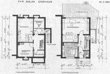 Reihenendhaus zum Kauf provisionsfrei 255.000 € 5 Zimmer 100,8 m² 593 m² Grundstück frei ab sofort Stülpnagelstraße 23 Burgtor / Stadtpark Lübeck 23552