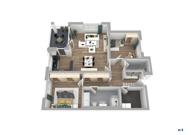 Wohnung zum Kauf Provisionsfrei 586.000 € 3 Zimmer 107,6 m² 2. Geschoss Am Perfort 9 Bad Hersfeld Bad Hersfeld 36251