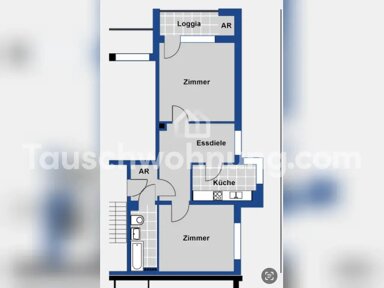 Wohnung zur Miete Tauschwohnung 483 € 2 Zimmer 63 m² 2. Geschoss Otterndorf Hamburg 21109