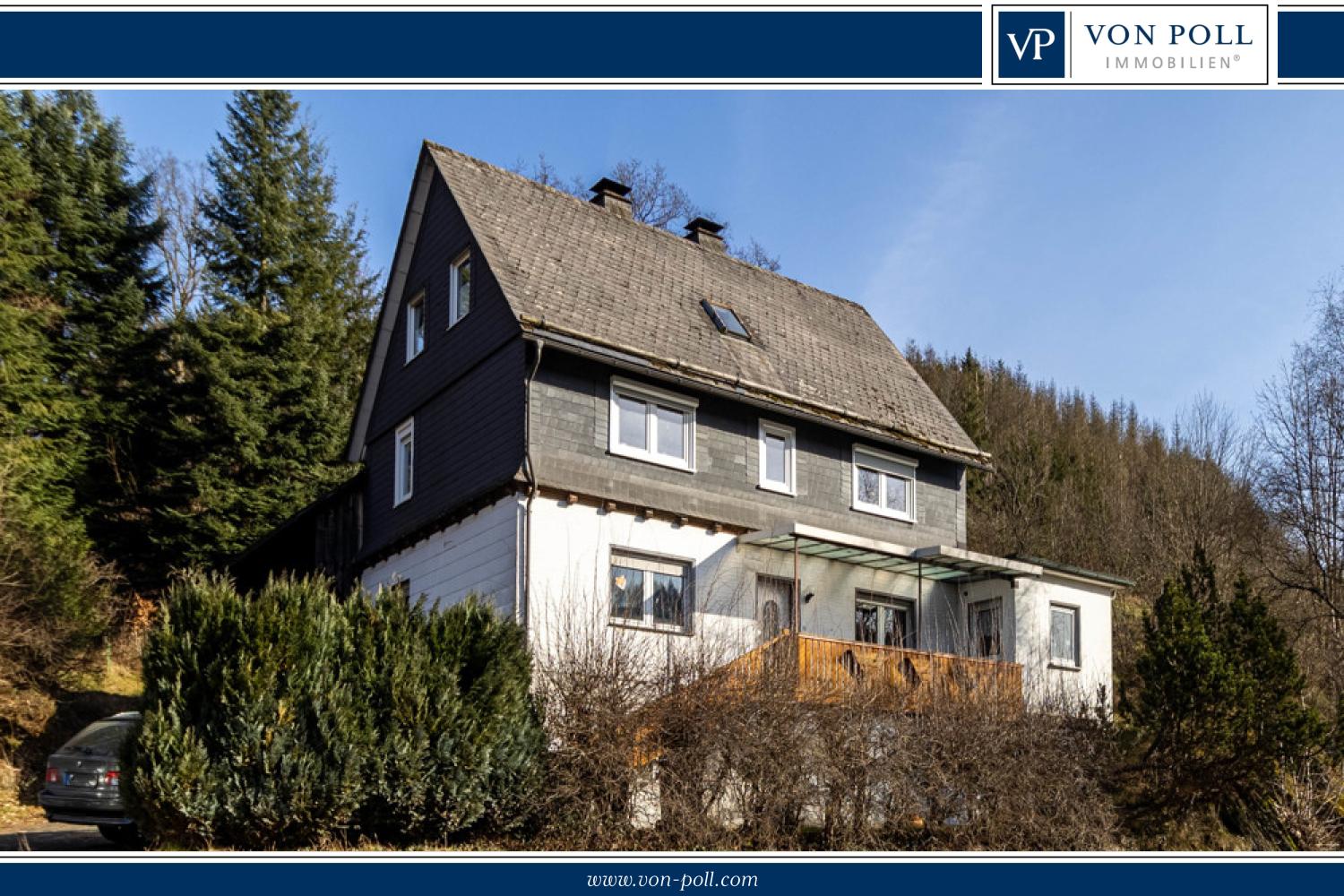 Einfamilienhaus zum Kauf 149.500 € 7 Zimmer 174,6 m² 989 m² Grundstück Züschen Winterberg 59955