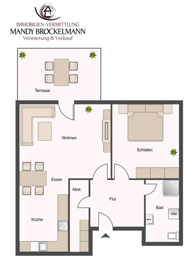 Wohnung zur Miete 490 € 2 Zimmer 58 m² Mittelsdorfer Weg 6 Haddorf Stade 21683