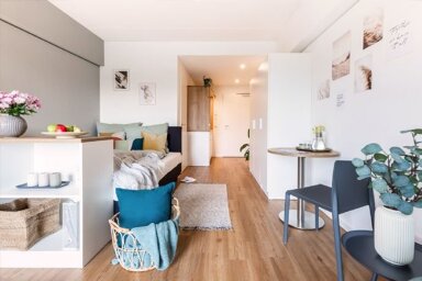 Apartment zur Miete 1.604 € 1 Zimmer 27 m² frei ab sofort Hanebergstraße 2 Dom Pedro München 80331