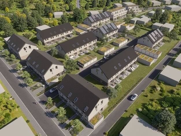 Reihenendhaus zum Kauf - Neubau 484.900 € 5,5 Zimmer 136 m² 202 m² Grundstück Probstheida Leipzig / Probstheida 04289