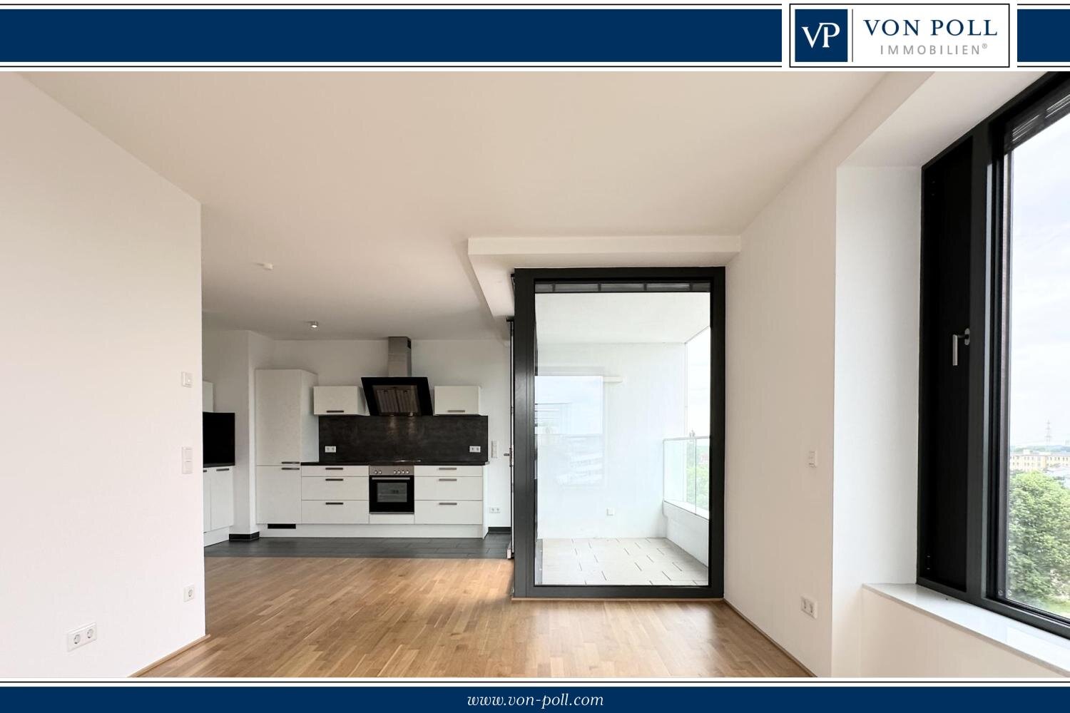 Wohnung zur Miete 1.490 € 2 Zimmer 68,6 m² 6. Geschoss Bockenheim Frankfurt am Main 60486