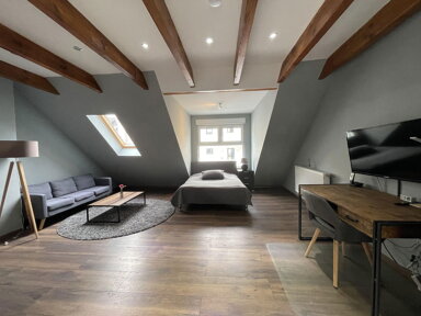 Loft zur Miete 610 € 1 Zimmer 32 m² 2. Geschoss Schwanheimer Str. 66a Niederrad Frankfurt 60528