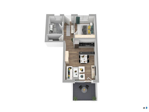 Wohnung zum Kauf provisionsfrei 293.000 € 2 Zimmer 56,4 m² EG frei ab 01.08.2026 Am Perfort 9 Bad Hersfeld 36251