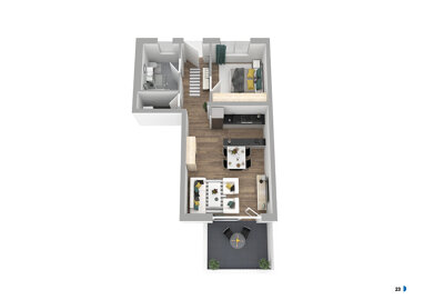 Wohnung zum Kauf Provisionsfrei 293.000 € 2 Zimmer 56,4 m² Erdgeschoss Am Perfort 9 Bad Hersfeld Bad Hersfeld 36251
