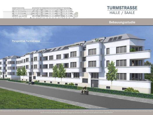 Grundstück zum Kauf provisionsfrei 1.300.000 € 1.823 m² Grundstück Lutherplatz Halle (Saale) 06110