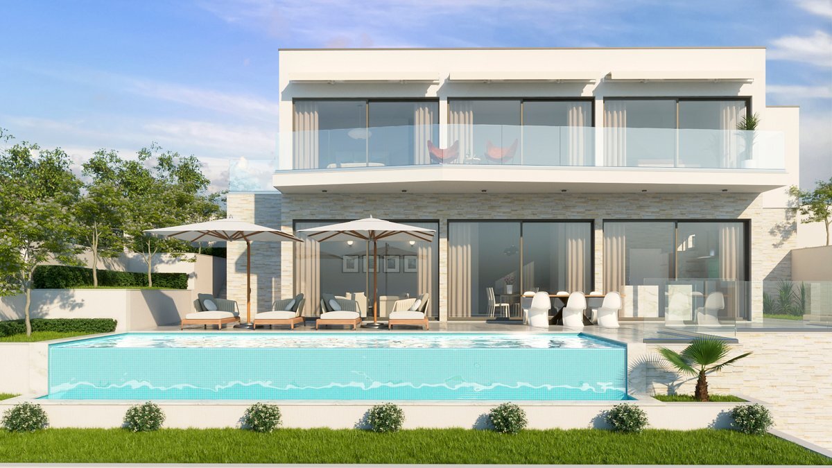 Villa zum Kauf 1.190.000 € 4 Zimmer 246 m²<br/>Wohnfläche 605 m²<br/>Grundstück Trogir 22203