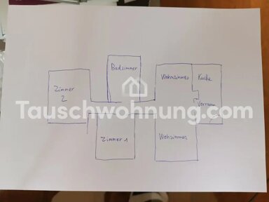 Wohnung zur Miete Tauschwohnung 1.150 € 3 Zimmer 95 m² 3. Geschoss Nikolassee Berlin 14163