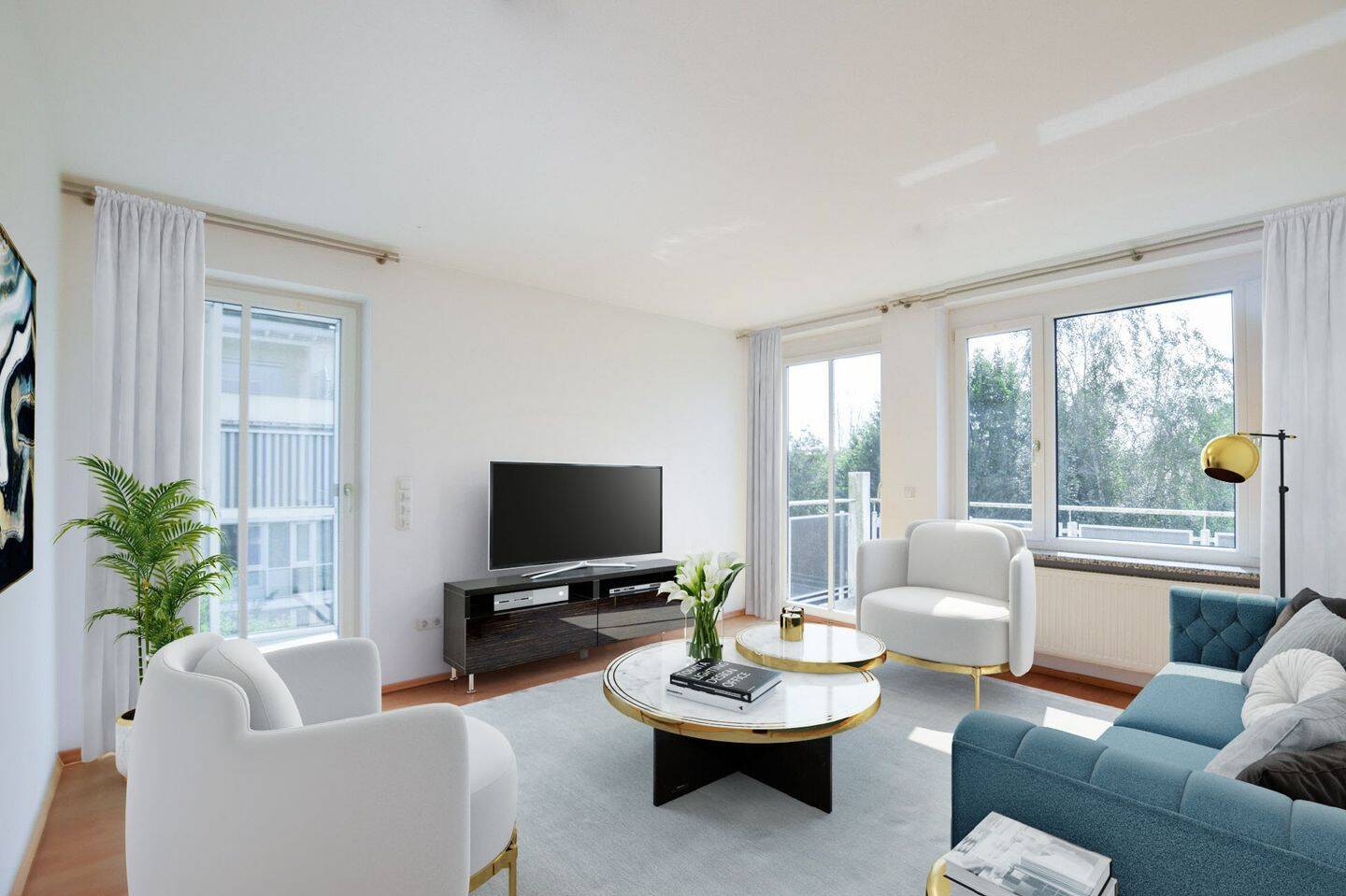 AIGNER - Helle und gut geschnittene 3-Zimmer-Wohnung mit Wohlfühlcharakter in Freising