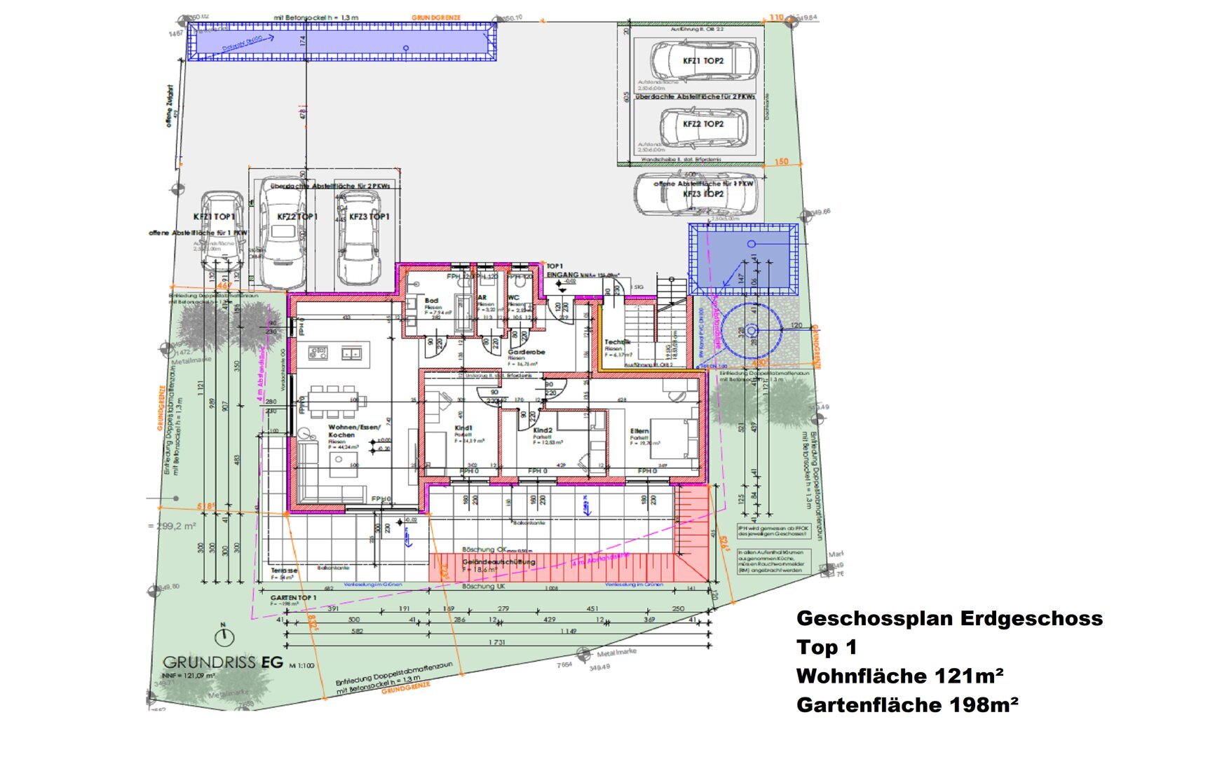 Wohnung zum Kauf 499.000 € 4 Zimmer 121 m²<br/>Wohnfläche Neue Welt Unterpremstätten 8143